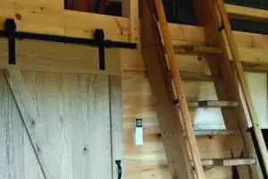 Ladder to loft