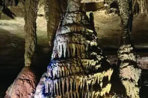 Cave Formation at Marengo Cave