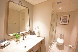 Spring Mill Inn newly renovated bathrooms