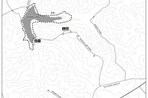 Saddle Lake map