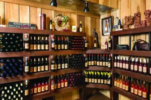 Wine Rack at Patoka Lake Winery