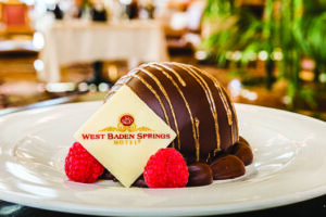 Dessert at French Lick West Baden Resorts