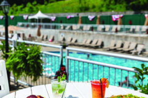 Pool Dining at French Lick Resort
