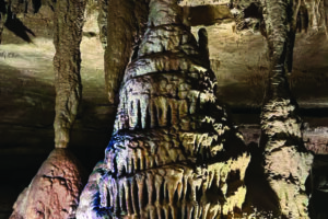 Cave Formation at Marengo Cave
