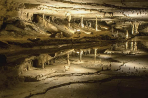 Mirror Lake in Marengo Cave