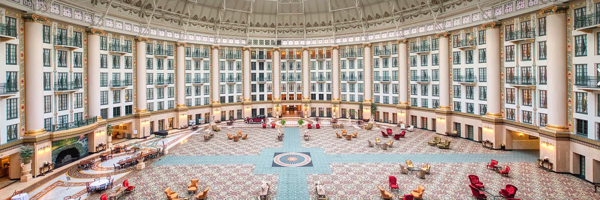 Resort Header Image featuring West Baden Springs Resort