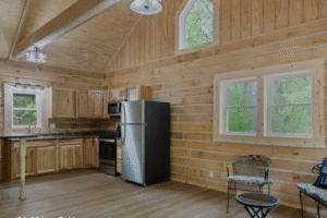 Screenshot 2026-01-28 at 10.16.36 AM Interior of Gilmore Log Home cabin