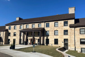 SpringMillInnOutside Outside of Spring Mill Inn lodge