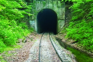 Tunnel along the French Lick Railway
