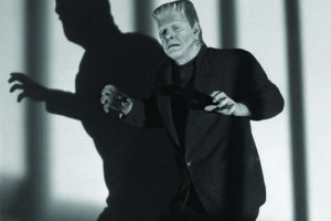 Frakenstein poster at Henagers