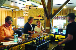 Wine2 Ladies wine tasting at Patoka Lake Winery